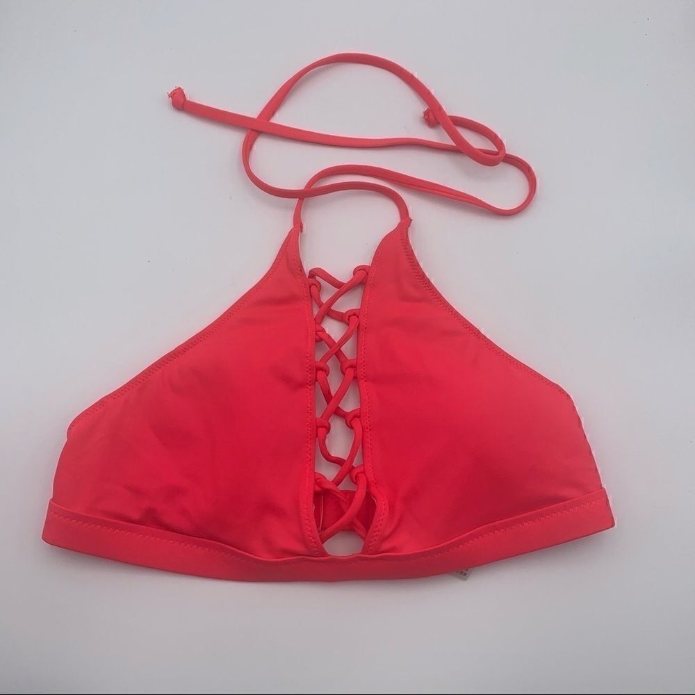 Victoria’s Secret PINK halter bikini top XS
